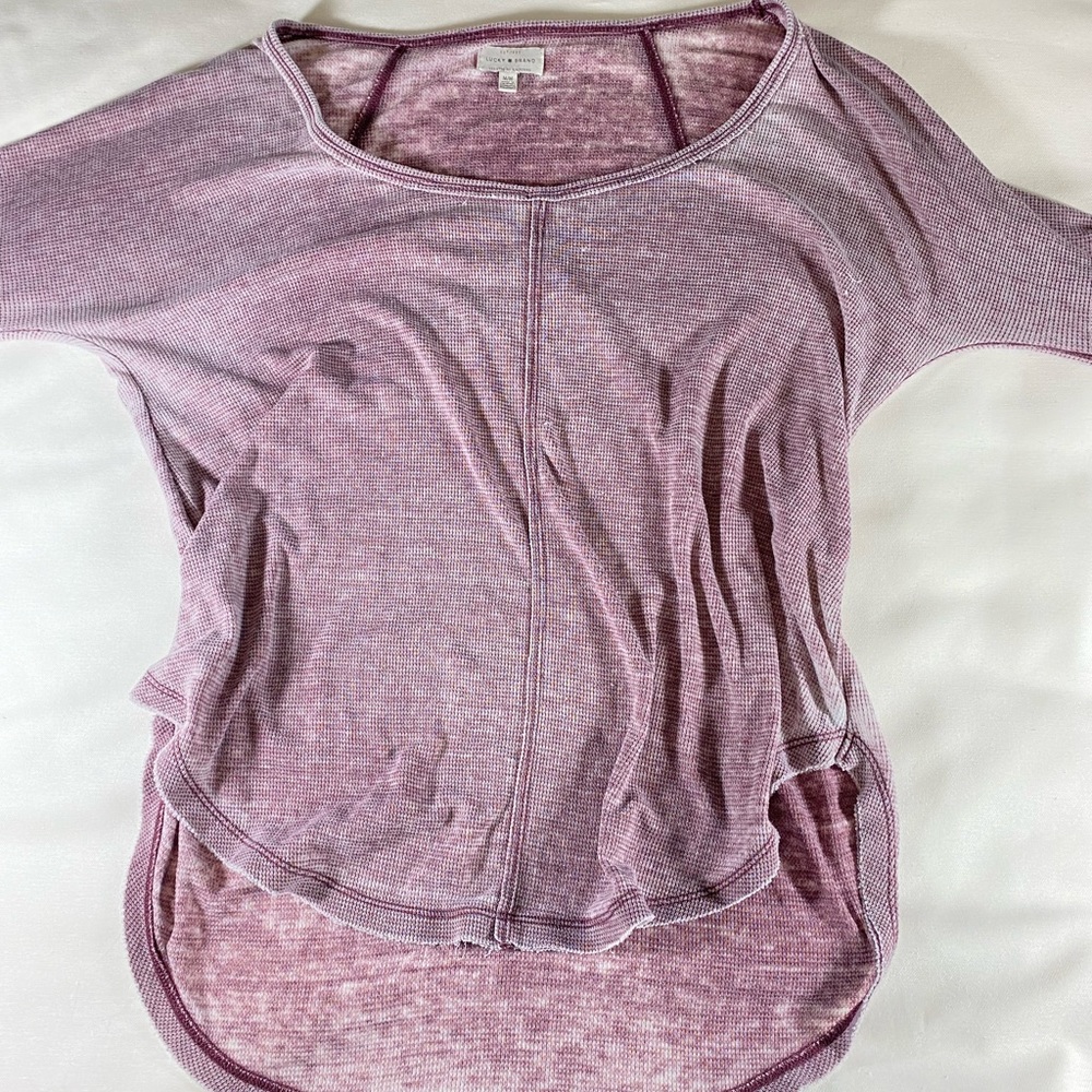 Lucky brand M long sleeve tee free people vibe